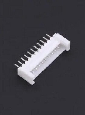 2.0-11P ZZDK 白色 1x11P 间距:2mm 直插 系列:HY 插件,P=2mm 线