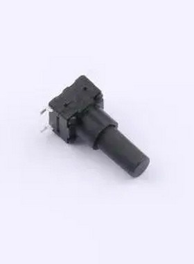 TSX06352-135D334DA-R0300 6*6*13.5编带防水轻触开关180gf黑护套