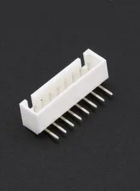HC-XHB-8AW-TW 白色 1x8P 间距:2.5mm 弯插 系列:XHB 带扣 插件铜