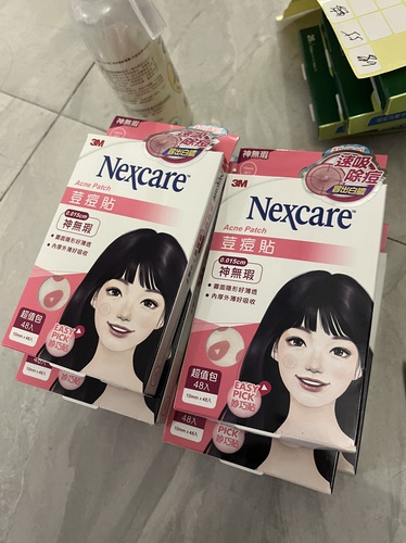 3M Nexcare耐适康神无瑕荳痘贴可上妆彩妆防肌日用妙巧贴48片装