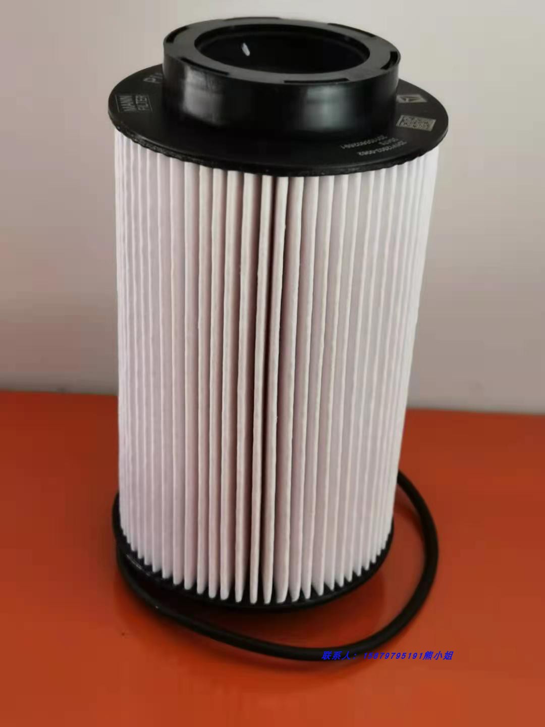 重汽原厂燃油滤清器芯_带O型圈 201V12503-0062  MC07/MC11/MC13