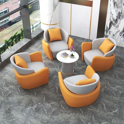 商务酒店办公洽谈沙发桌椅