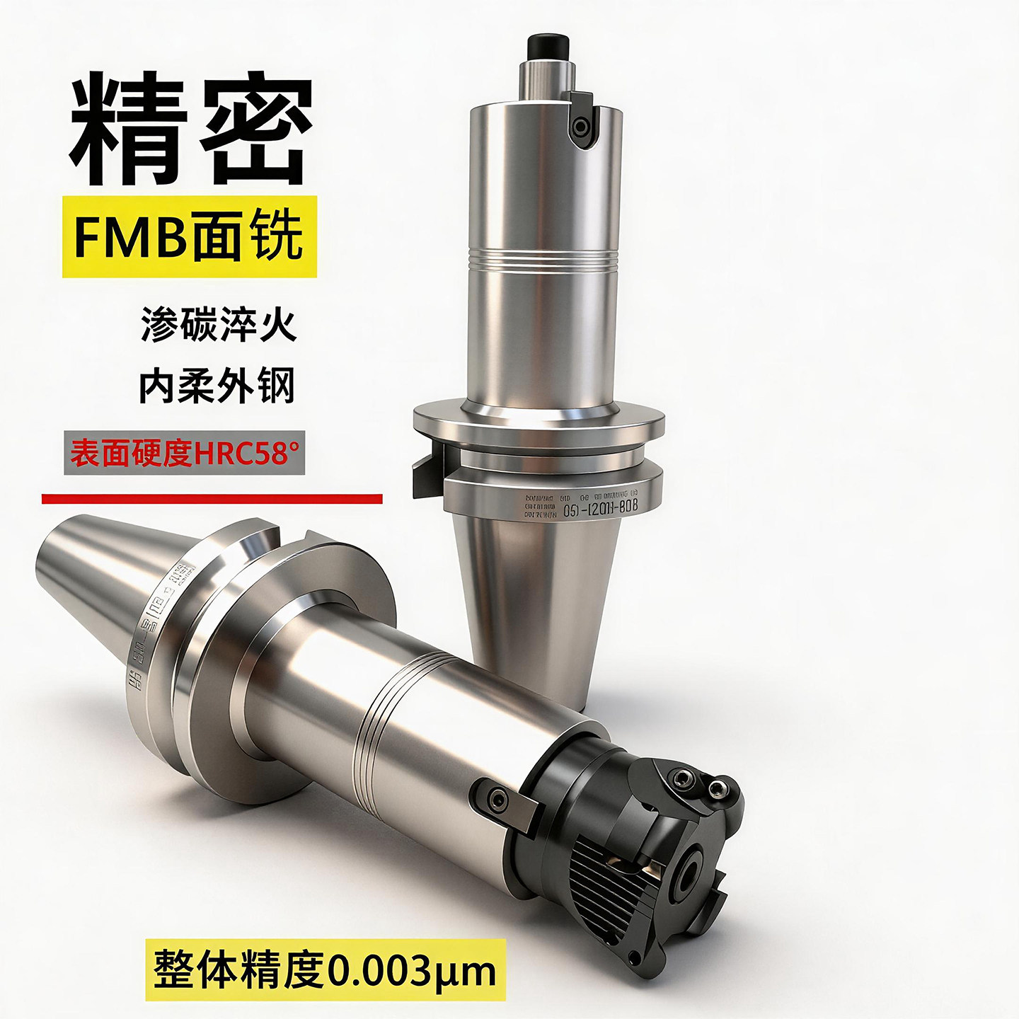 高精数控面铣刀柄 刀盘刀柄BT40 BT50 FMB22 27 32   FMB数控刀柄