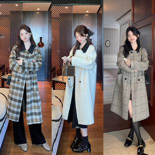 TAKIYAS 气质翻领双面呢大衣 SHOP