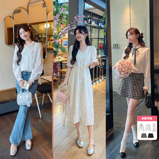 TAKIYAS SHOP花边衬衫/连衣裙/半身短裙