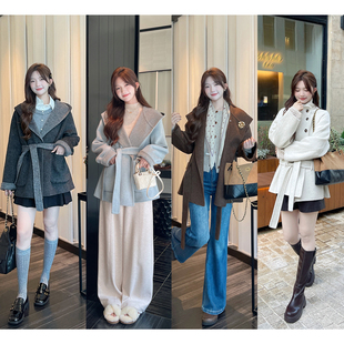 连帽 经典 立领双面呢外套 SHOP TAKIYAS