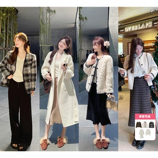 毛绒 双面呢 格纹外套 SHOP TAKIYAS