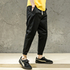 summer motion Ankle banded pants Casual pants Easy Feet Nine points man Haren pants Korean Edition Trend trousers