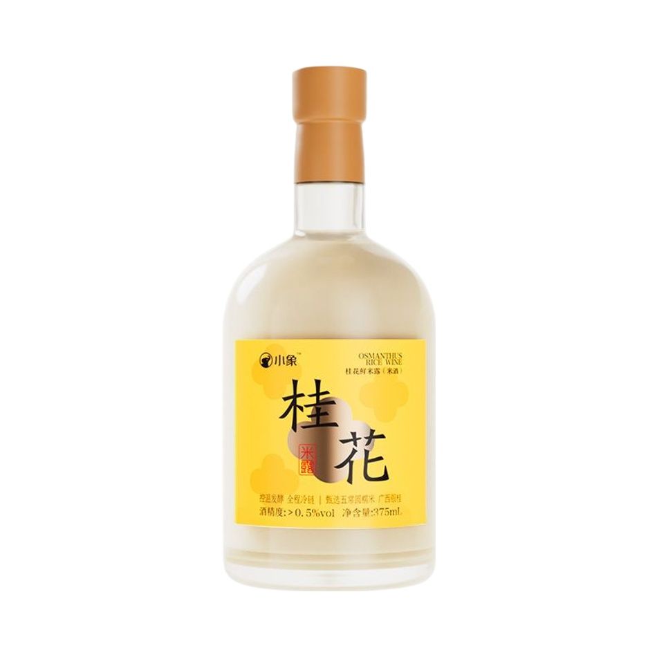 小象桂花鲜米露375ml