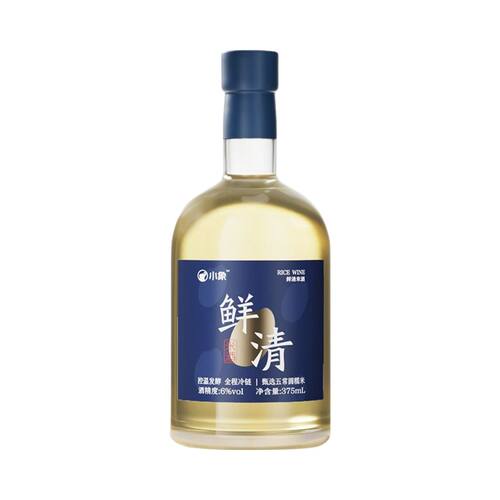 北京发货日期新鲜小象鲜清米酒375ml品质保证