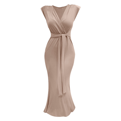 新款性感女人味交叉垫肩系带