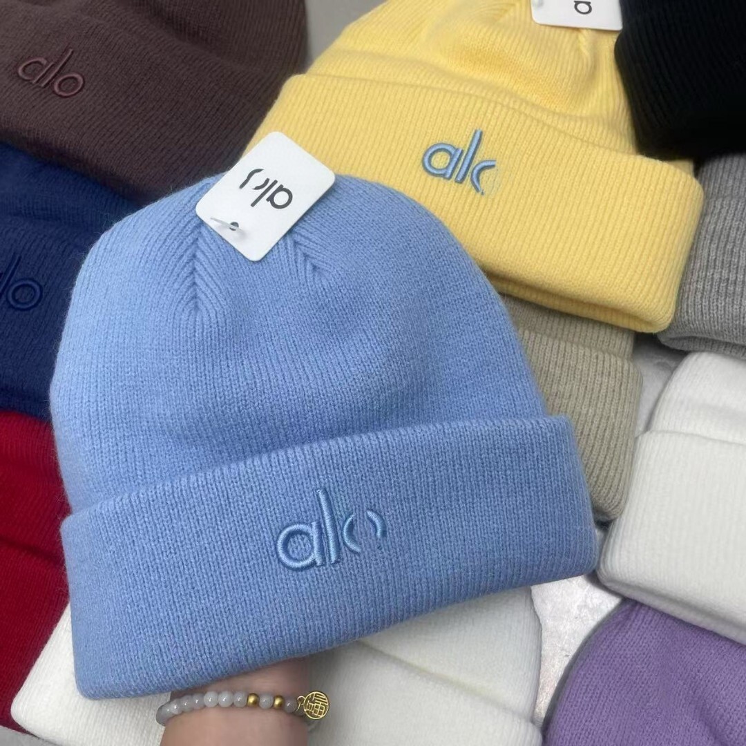 aloins正品冬新款潮牌毛线帽欧美保暖冷帽男女时尚情侣百搭针织帽