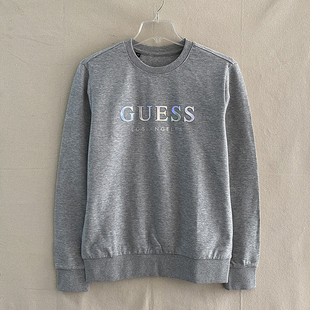 健康布亮片LOGO大字母G系列男女休闲卫衣 厚面料通勤情侣上衣 春款