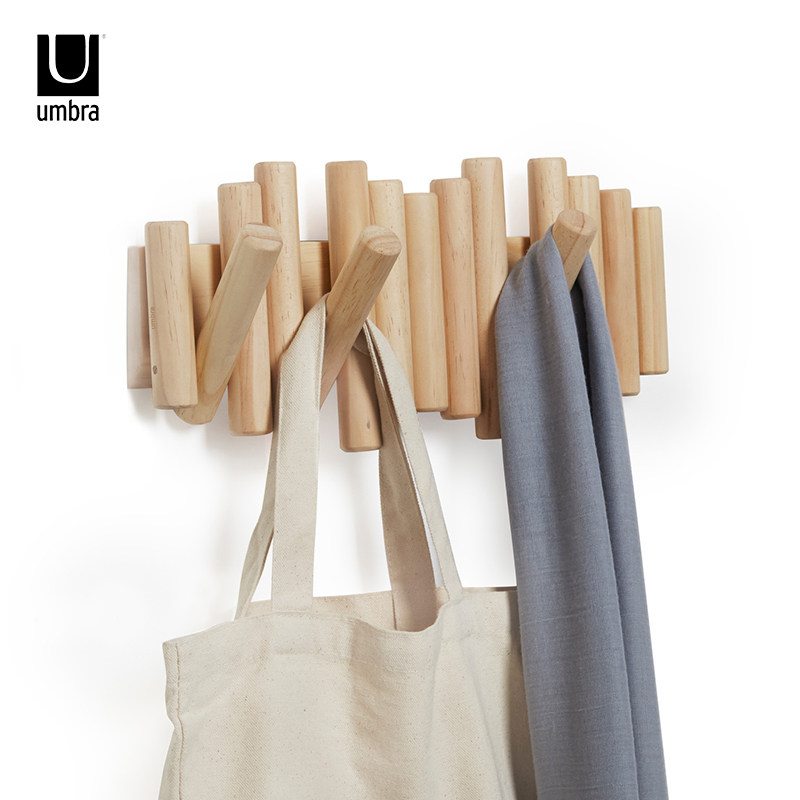 umbra实木衣帽挂钩新中式木质复古壁挂中古衣架挂墙衣勾简易挂件在类目 家居饰品, 装饰挂钩中 - 来自Buy2taobao.com提供专业的淘宝代购服务