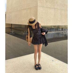 150小个子改版 泰兰德度假多巴胺绝美波点连衣裙D3130 婷子定制