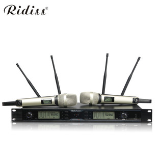 SKM9000一拖二拖四U段无线调频麦克风家用K歌KTV演出会议鹅颈话筒