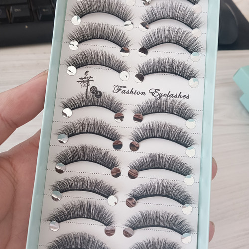 小恶魔自然仿真仙子毛假睫毛