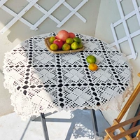 [ZD008] Fang Ge Ge Ling's Table Cloth Clote Crowe Mater Materal Materal Matermade Diy Cotton Line Cover Clate Squarting с учебным пособием