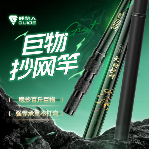 刺客巨物高碳伸缩抄网