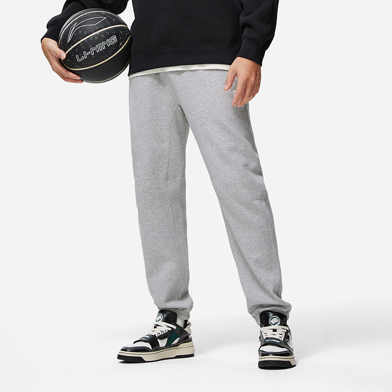 李宁男百搭常规休闲运动长裤