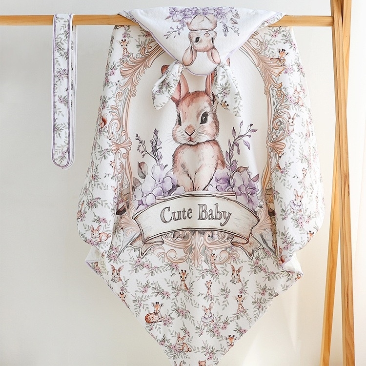 新生婴儿抱被棉初生包被襁褓产房