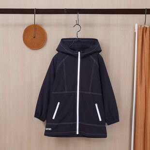 男童春秋休闲连帽双层外套潮F132303303 新品 abckids童装 2023秋季