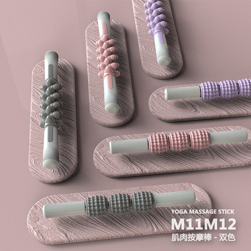 狼牙棒儿童按摩肌肉放松长高滚轮