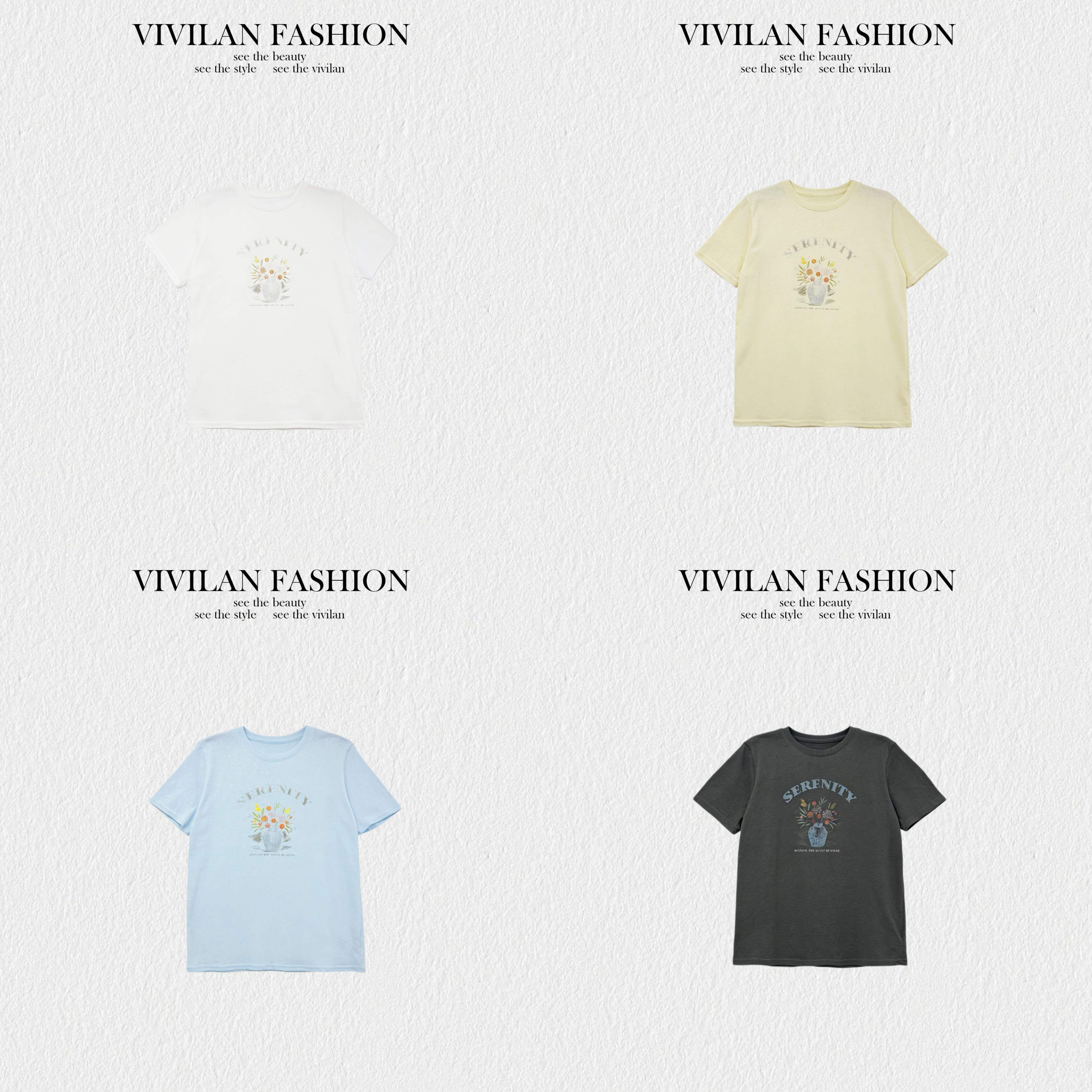 【专柜买手珠珠】【拾光花序】26支竹节麻感棉!买手店风格