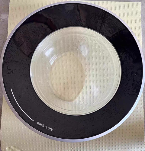 适用西门子滚筒洗衣机XQG100-WN54A1X40W玻璃门观察窗 一套二手