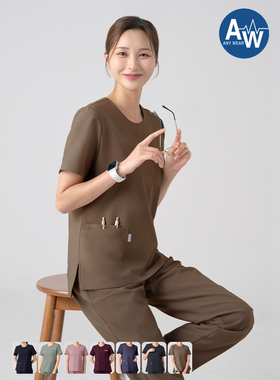 GOOD.U韩国优医服进口AW318手术服口腔医美整形美容医院刷手衣女