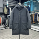 国潮风简约印花鸭绒衫 保暖中长款 平价处理连帽羽绒服冬季 实惠男装