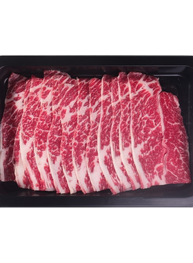 澳洲原切谷饲和牛M3M5牛肉片雪花片进口新鲜牛烧烤涮过年火锅肉片