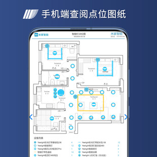 小米米家智能家居方案设计服务 方案点位图报价合同输出