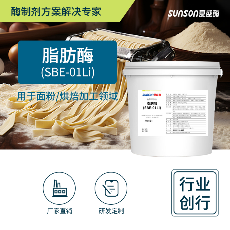夏盛脂肪酶固体烘焙面包馒头