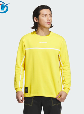 Adidas/阿迪达斯 国家地理 男子户外运动休闲长袖T恤 IL8977 8975