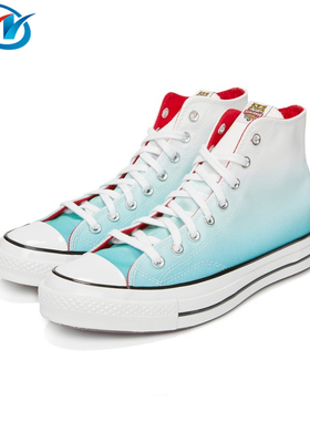 Converse/匡威 1970S 水波纹 女子高帮防滑休闲帆布鞋 173127C