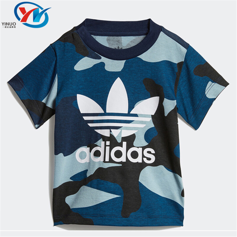 Adidas/阿迪达斯婴童运动短袖T恤