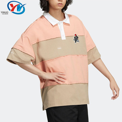 阿迪达斯三叶草男女翻领POLO衫