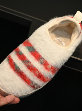 Adidas/阿迪达斯 三叶草 Puffylette 男女同款保暖运动棉鞋ID6141