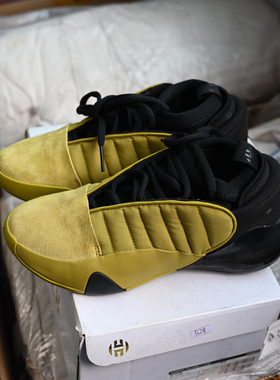 Adidas/阿迪达斯 Harden Vol.7 男女中帮耐磨实战篮球鞋 IF1138