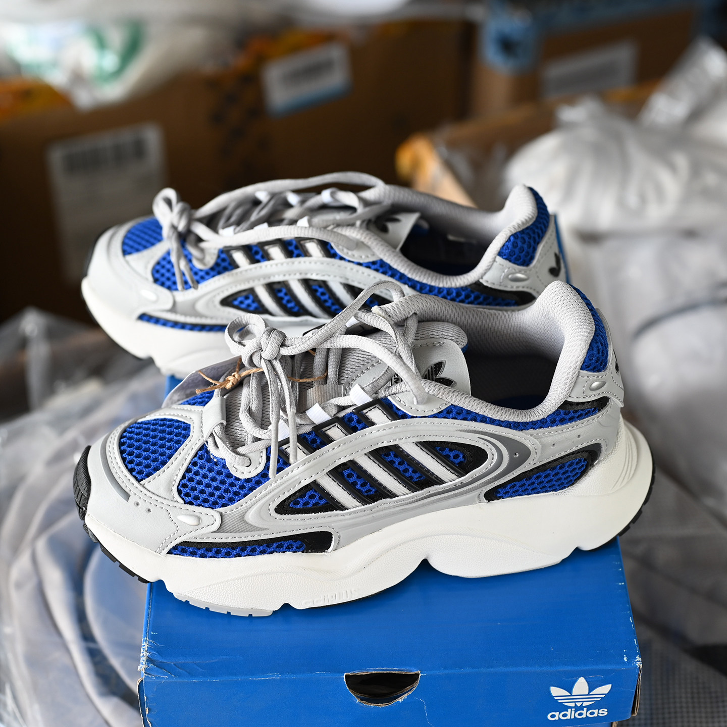 Adidas阿迪达斯三叶草Ozmillen男女同款复古缓震运动休闲鞋IF3446,运动鞋new,跑步鞋,淘宝优惠券,粉丝福利购,淘宝优惠卷
