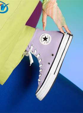 Converse/匡威 女子高帮防滑休闲帆布鞋 A03437C A03537C A06067C