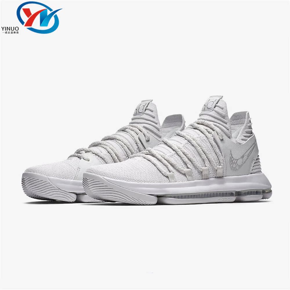 NIKE ZOOM KD10 EP 杜兰特10代 白银复活节勇士全明星897816-009