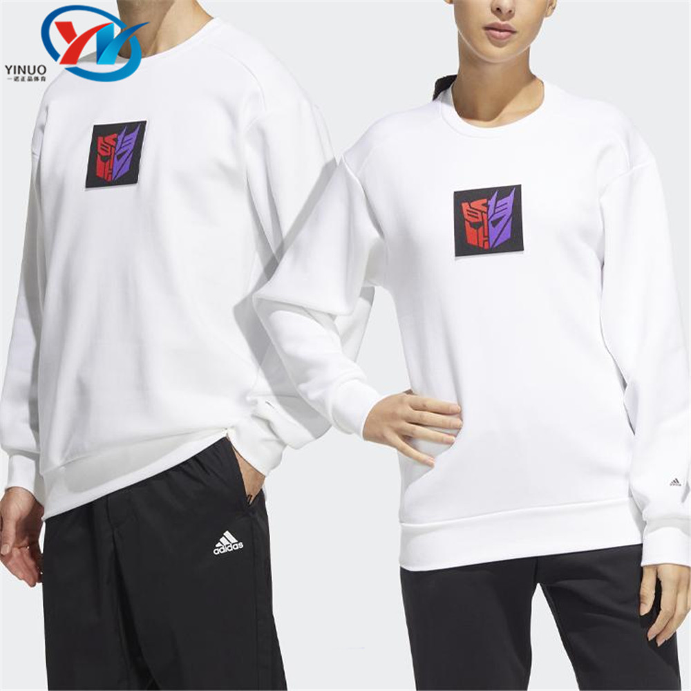 Adidas/阿迪达斯 变形金刚 男女同款运动休闲套头衫卫衣 HM7450