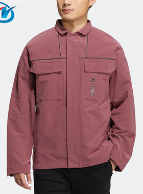 Adidas/阿迪达斯 武极系列 男子宽松户外二合一工装夹克 HR4448