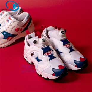 FU9113 Reebok ICON男女充气运动休闲跑鞋 Fury EH1786 InstaPump