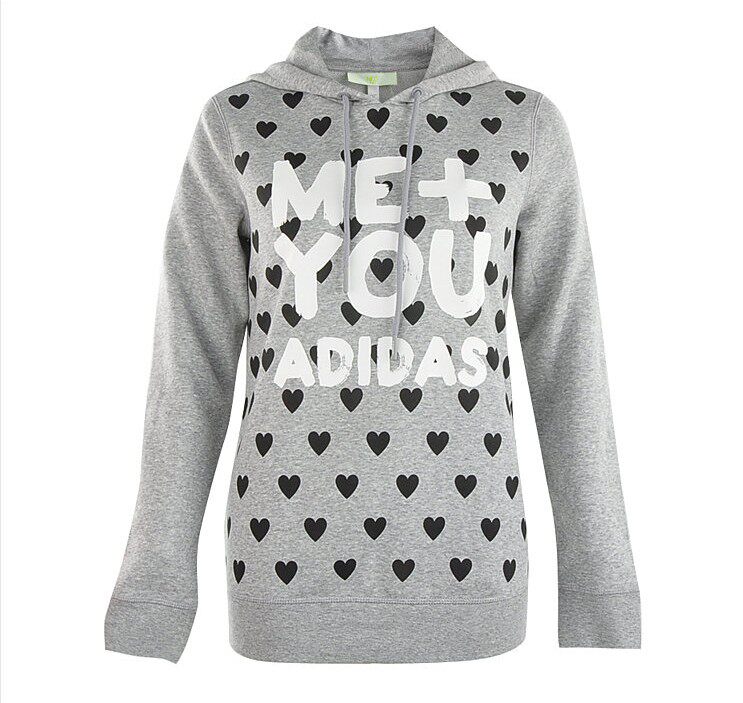 Adidas NEO Ladies Heart-shaped Polka Dot design motion Hooded Sweater G79568in the Sportswear/Casual Clothing , Sports Sweater/Pullover  category - from Buy2taobao.com to provide professional Taobao agent buy service