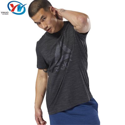 锐步/Reebok男子纯棉休闲短袖