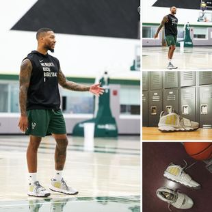 阿迪达斯 男子运动训练实战篮球鞋 DAME EXTPLY IG8086 Adidas