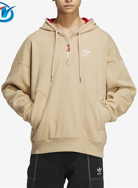 Adidas/阿迪达斯三叶草米菲合作男女休闲连帽套头衫卫衣 HY7282
